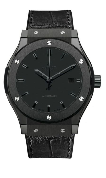 hublot classic fusion all black 45mm price|hublot classic fusion special edition.